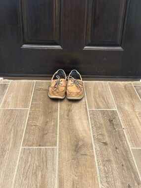 Men’s Sperry’s Top Sider Tan Shoes Size 6.5